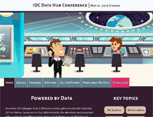 Tablet Screenshot of idcdatahub.com
